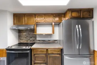 Fresh paint and new backsplash