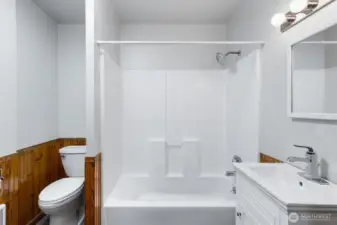 Main floor bathroom