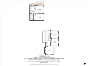 Upper floor house and apartment