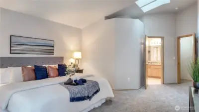Vaulted Ceiling, Extra Large Primary Suite W/ Private Bathroom And WIC
