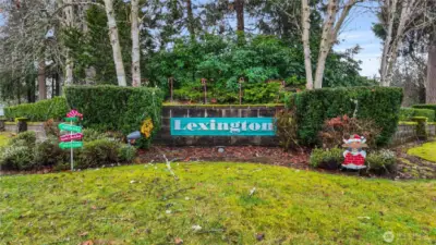 Lexington Community Entrance
