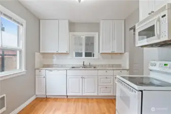 Spacious kitchen