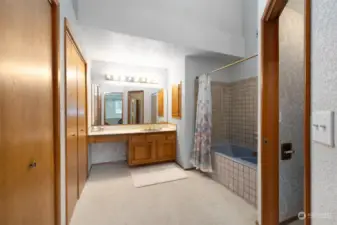 Large Primary bathroom