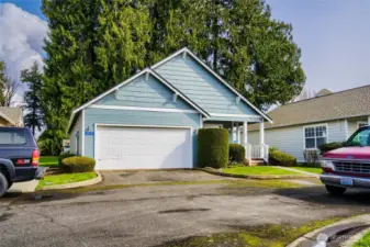 2 car garage