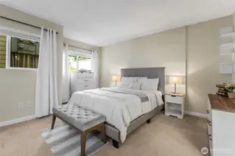 Upon entry you have the spacious primary bedroom