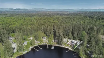 Serene perfection situated close to miles of hiking and biking trails.