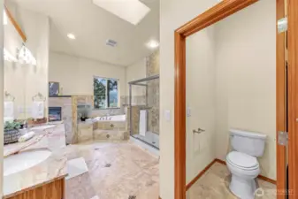 Separate toilet room