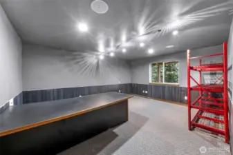 The office room on the third level.