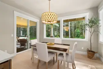 Home is under construction. Photos are of a previously built home with similar finishes that are staged. Builder reserves the right to change features, plans, prices & specifications without notice. Features vary by plan. Buyer to verify square footage.