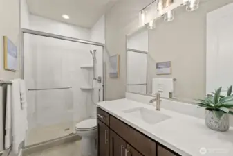 Home is under construction. Photos are of a previously built home with similar finishes that are staged. Builder reserves the right to change features, plans, prices & specifications without notice. Features vary by plan. Buyer to verify square footage.