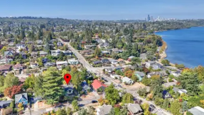 Conveniently located close to desirable communities of Columbia City, Seward Park & Mt. Baker and vibrant shops, restaurants and services.