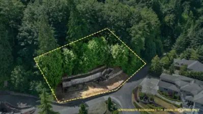 estimate property lines with foundation