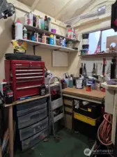 interior of larger side of small shop