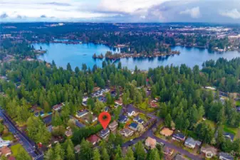 Exceptional location near trails, lakes, and JBLM.