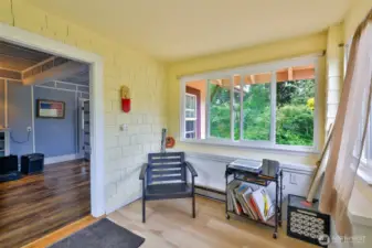 Porch to North Entryway