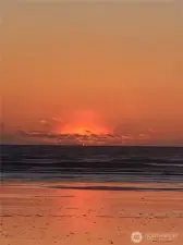 You can hear the ocean