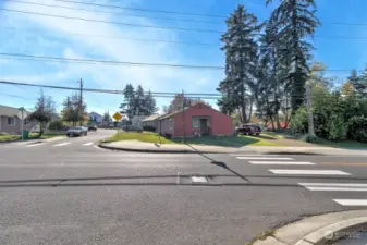 Intersection view of property