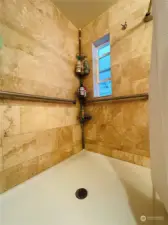 Oversized 3/4 Custom Shower