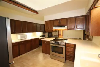 Kitchen with ample countertops!