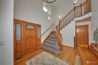 Foyer with room for a piano!