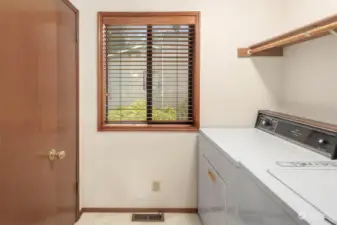 Utility room upstairs