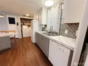 Kitchen with full freezer