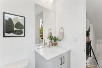 Main floor powder (Facade, Ext Colors, Interior Photos & Floor Plans for illustrative purposes only. Actual Facade, Ext Colors, Interiors & Floor Plans may differ.)