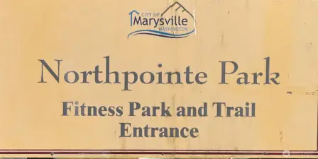 Trail conveniently located just around the corner