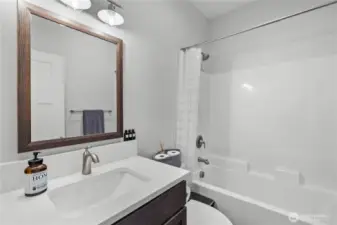 Full hall bathroom