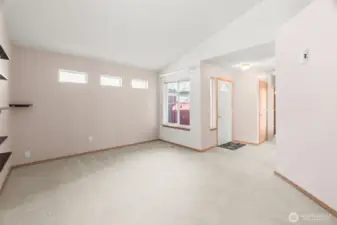 Den/ office located off entry way.