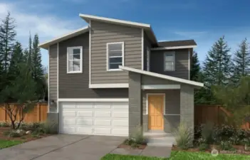 Elevation D presale, not of actual home