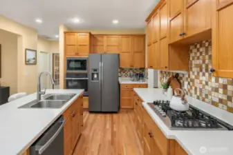 Great space for entertaining.