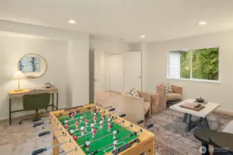 Large bonus/game room on second floor!