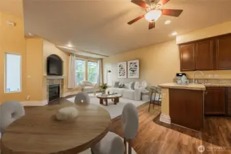 This photo has been virtually staged