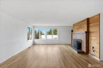 Living room with some winter views