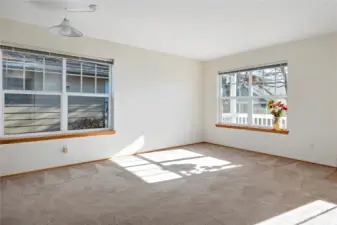 Living Room - Light Filled.