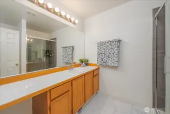 Look at the counter space and storage!