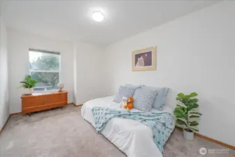 3rd bedroom which is also so roomy!