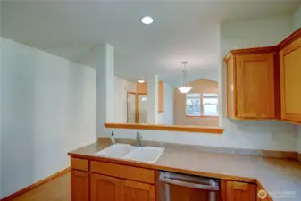 Kitchen has been updated with brand New stainless steel appliances