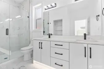 Downstairs primary bath