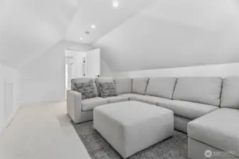 Bonus room above garage