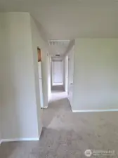 Hallway to rooms