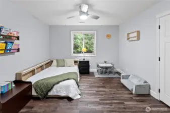 Brand new LVP flooring and paint in guest room 1