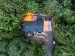 Apple, Cherry, Pear, and Japanese Plum trees surround the property.