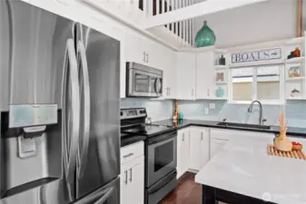 Stainless appliances