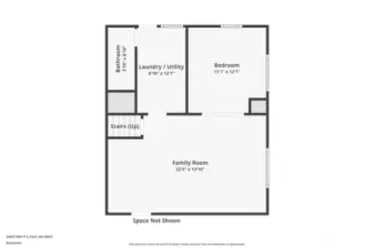 Lower level floorplan