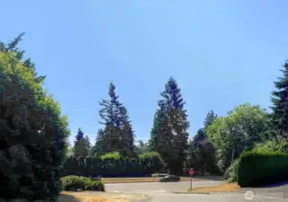 Centennial Trail is located across the street.