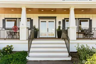 Beautiful front porch