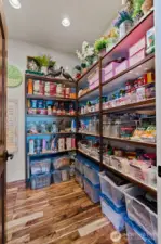 Large walk-in pantry