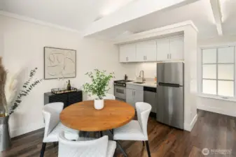 DADU- kitchen and dining area.
